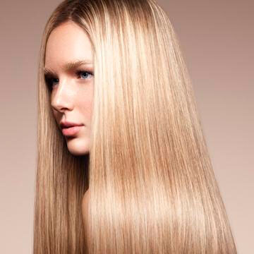 Keratin Hair Dresser Services Gold Coast - Girl with long beautiful keratin treated hair